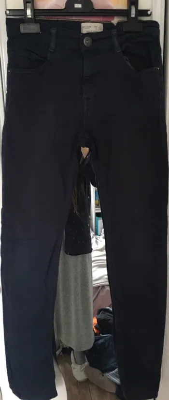 Jean fonce ajustable Zara 10 ans