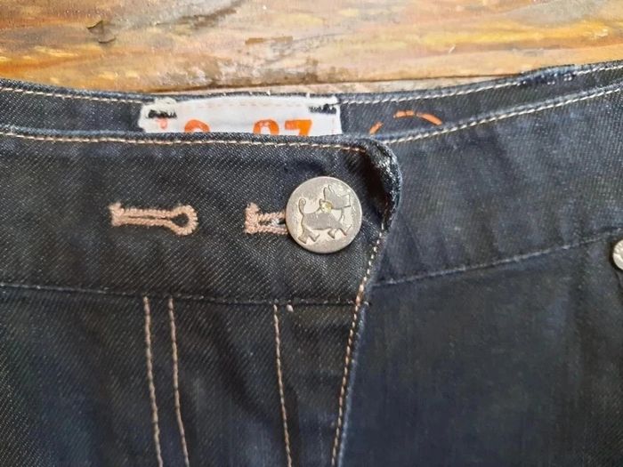 Très beau short en jeans Chipie, brut, strass, 12 ans - photo numéro 8