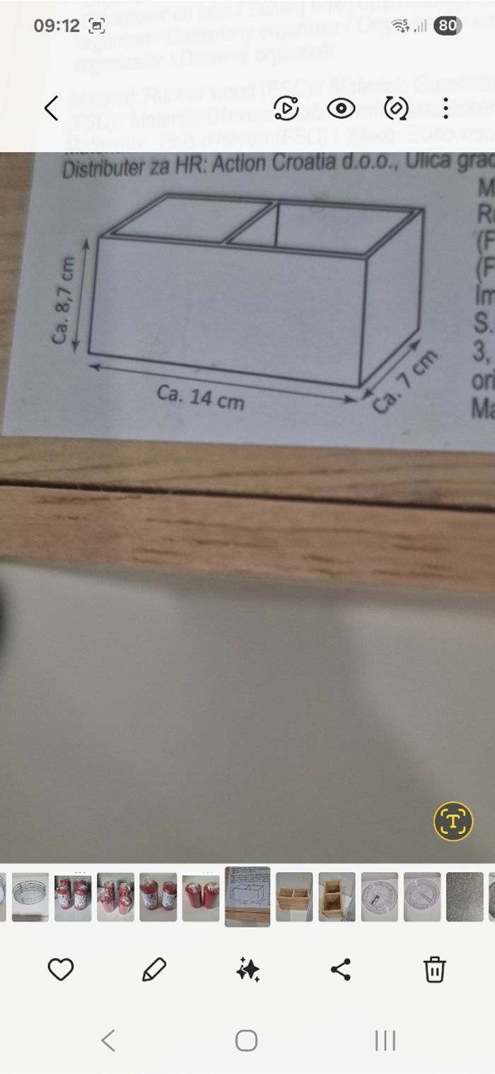 Boîte de rangement en bambou - photo numéro 3