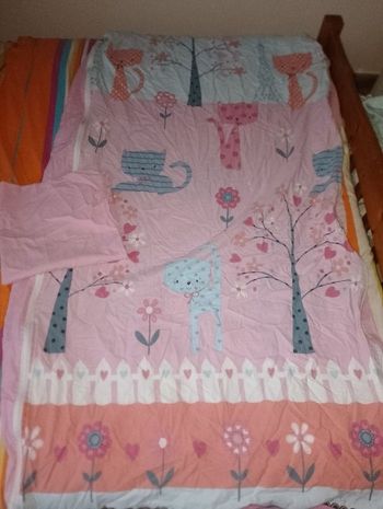 Parure prêt à  dormir chats " style Caradou Verbaudet  "