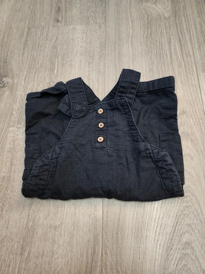 Salopette noire orchestra 3 mois - photo numéro 2