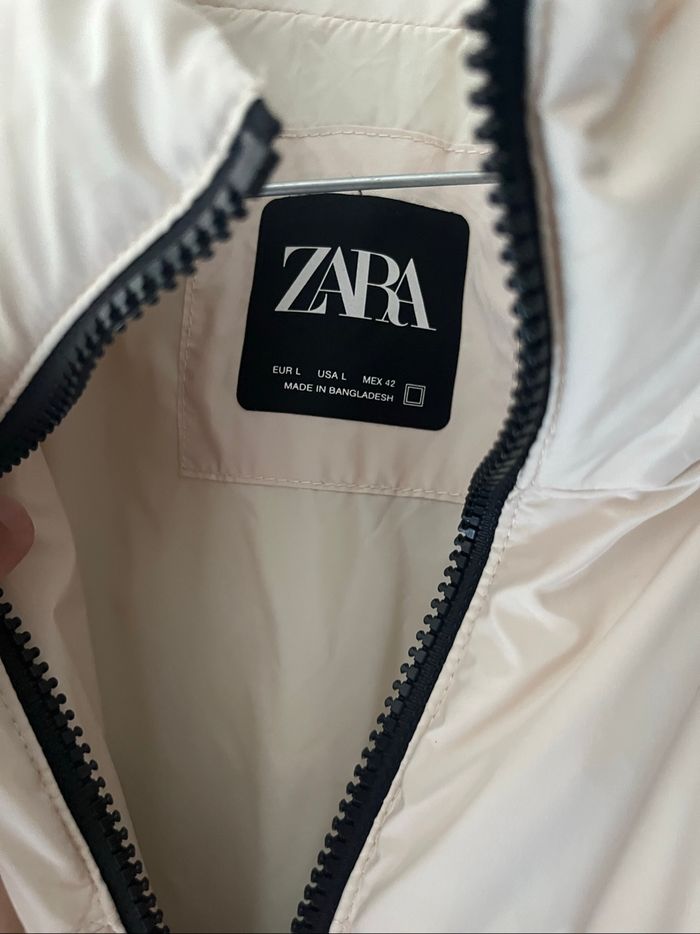 Manteau Zara blanc homme - photo numéro 2
