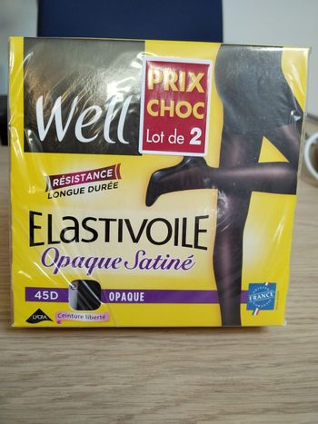 Lot de 8 paires de collant Well opaque T3 T4