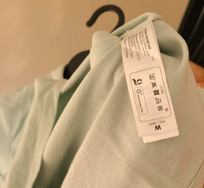 Polo turquoise • Cache Cache • taille M - photo numéro 5