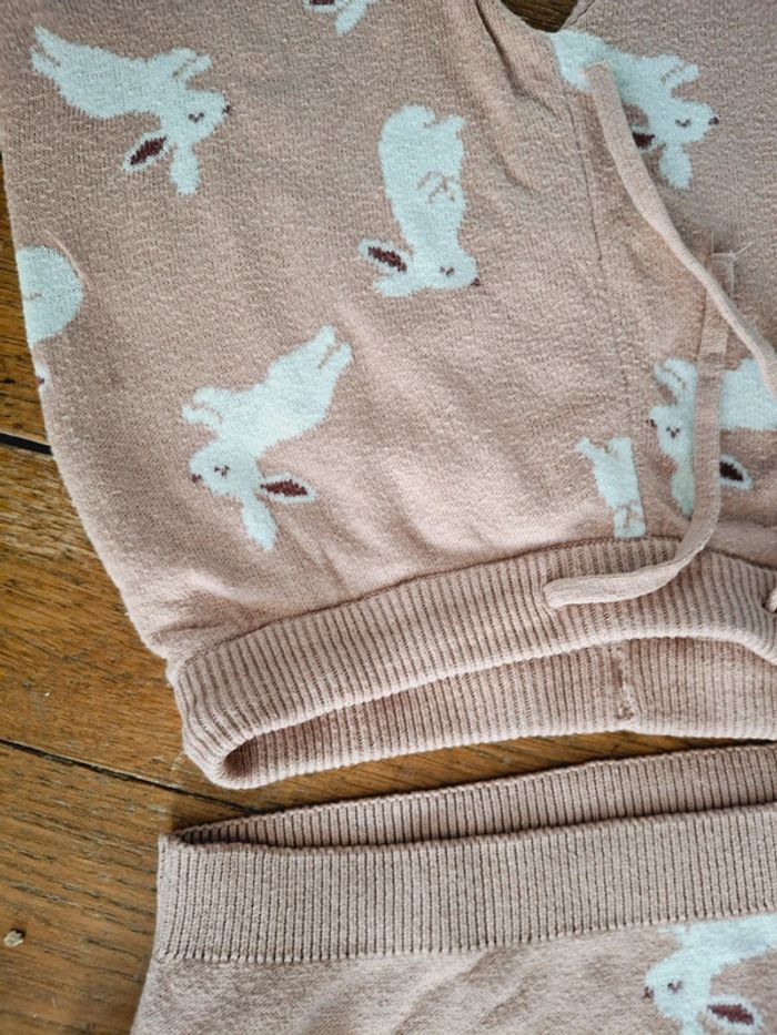 Ensemble chaud lapins h&m 12 mois - photo numéro 2