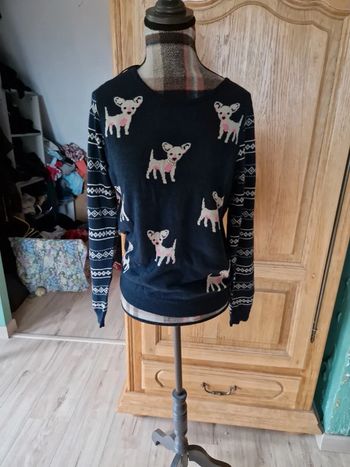 Joli pull chien George taille 38