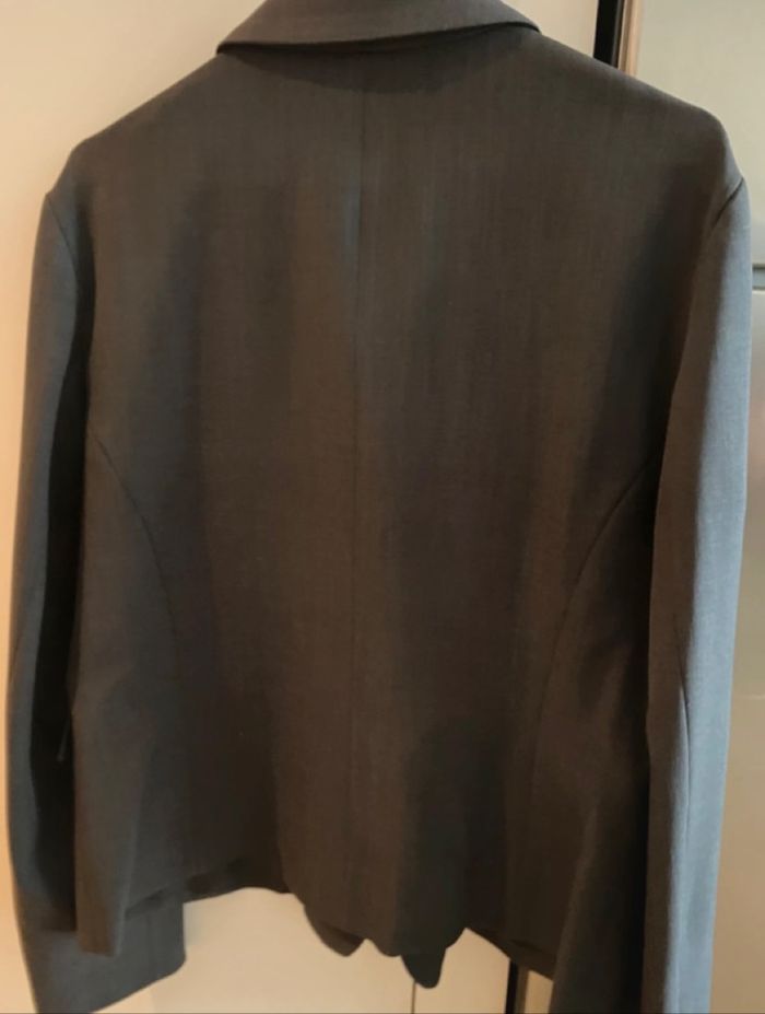 Veste couleur gris anthracite marque Zara - photo numéro 4