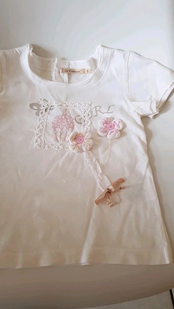 Tee-shirt manches courtes fille