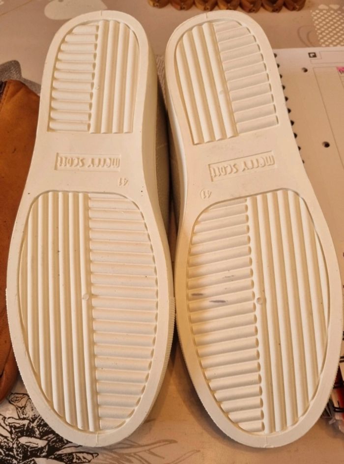 Baskets argentées - photo numéro 6