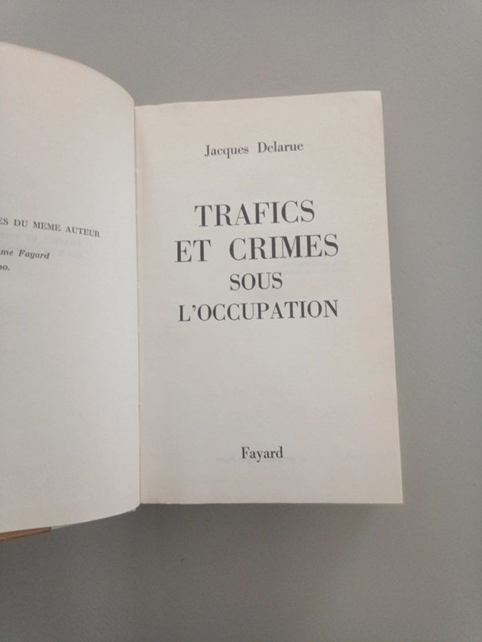 Trafics et crimes sous l'occupation - photo numéro 4