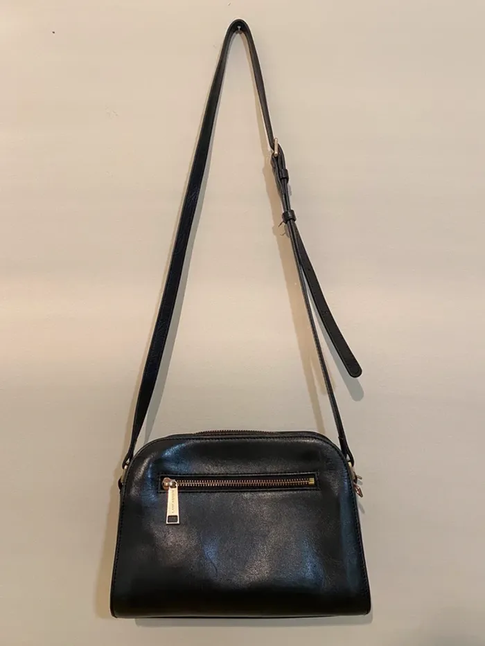 Sac bandoulière noir Lancaster - photo numéro 7