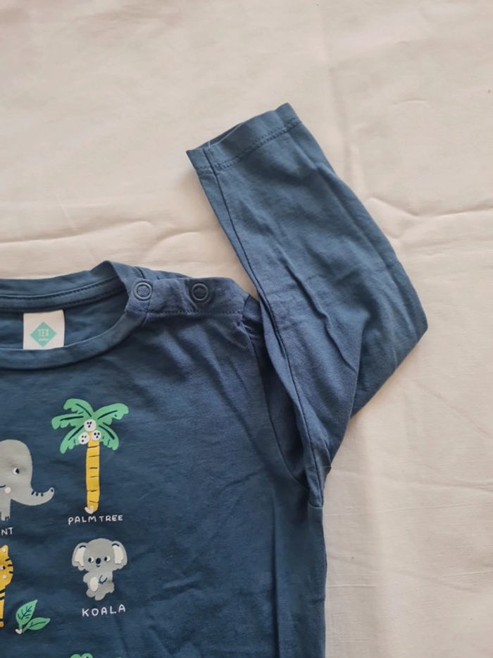 T-shirt ML 18 mois Tex - photo numéro 3