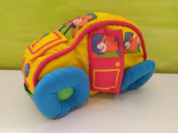 jouet voiture en tissu - photo numéro 3
