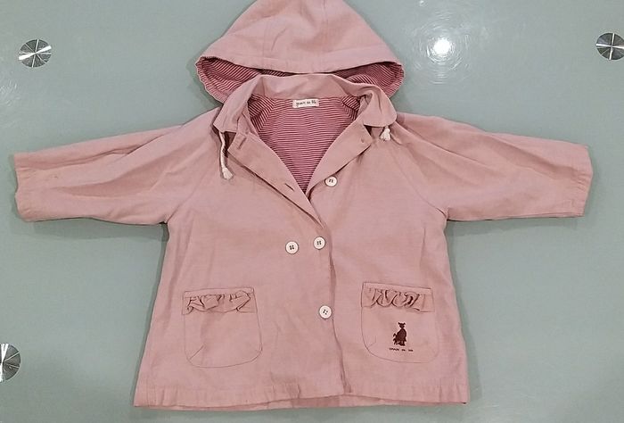 Coupe vent fille 12-18 mois
