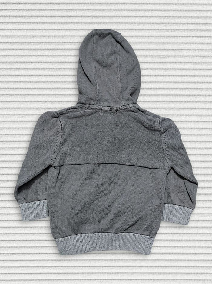 Veste à capuche gris clair / Verbaudet - 24 mois / 86cm - photo numéro 2