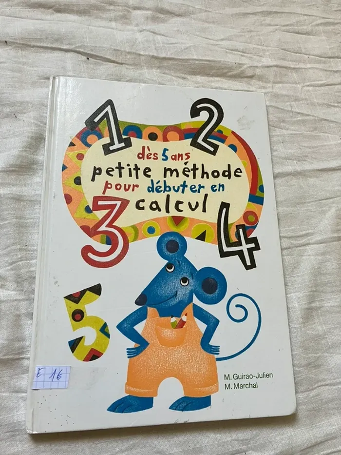 Livre enfant – 1, 2, 3, 4 : Petite méthode pour débuter en calcul