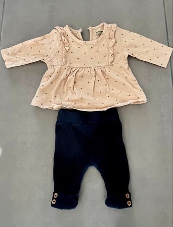 Ensemble bébé fille 1mois