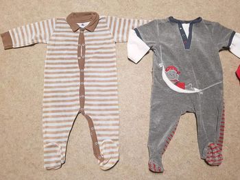 Lot de 2 pyjamas garçon velours 12 mois petit bateau & noukies
