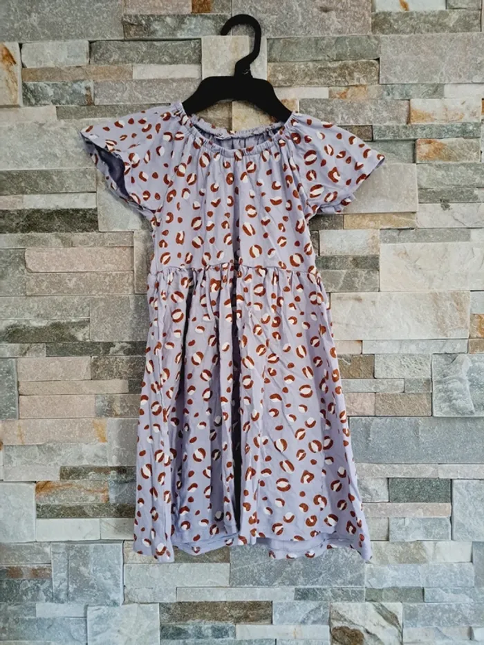 Robe motif leopard neuf