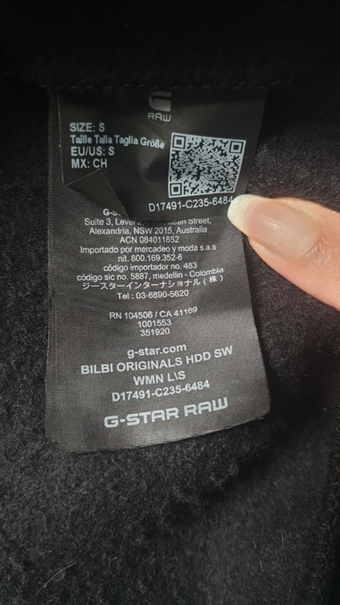 Sweat G-STAR - photo numéro 4