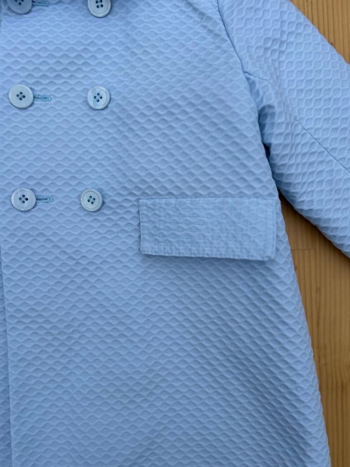 Manteau classique bleu ciel, 2 ans - photo numéro 5