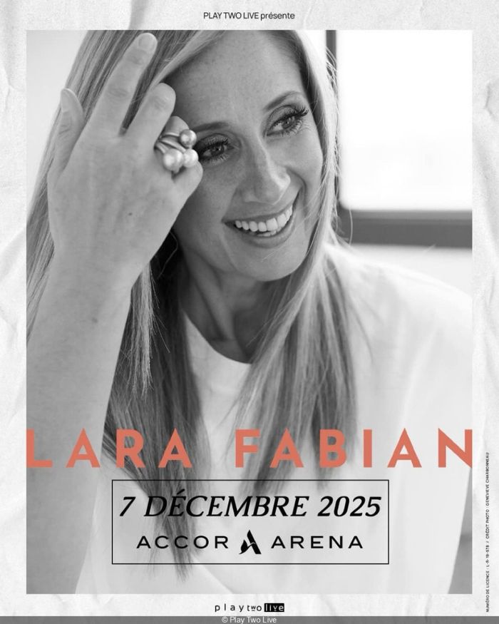 2 billets concert Lara Fabian