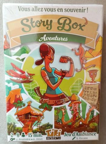 Story box - Aventures - Jeu de société sous emballage - Prix Ferme