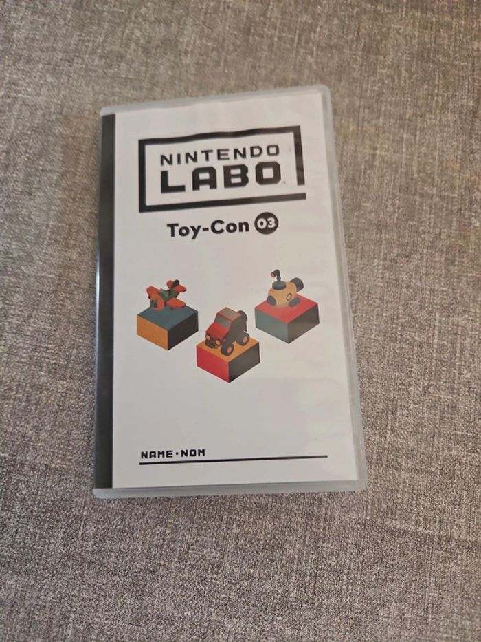 Nintendo labo toy con 3 Nintendo switch