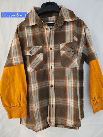 Chemise ML 8 ans