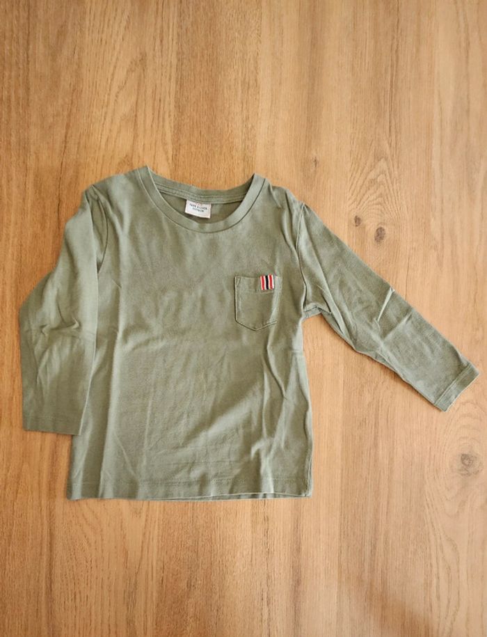 T-shirt manches longues, taille 3 ans, Tape-à-l'oeil