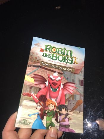 Livre Robin des bois. Nom d’un dragon