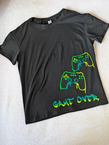 🎮 T-shirt oversize Shein – 11/12 ans