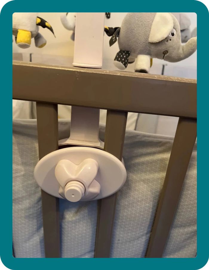 Mobile éveil musical pour lit bébé collection Babyfan - Sauthon - photo numéro 6