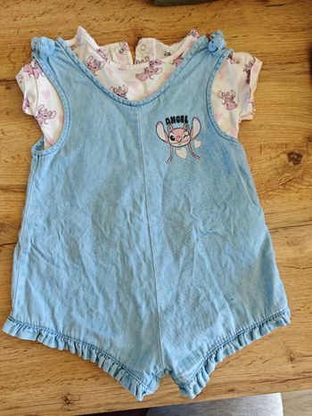 Combishort avec t-shirt Angel 