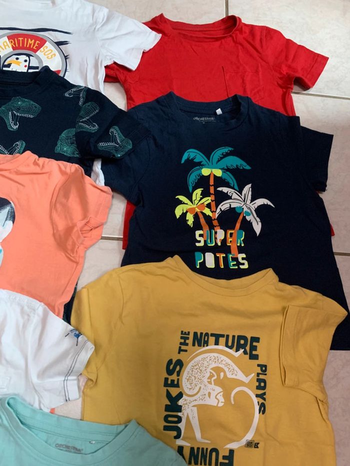 9 t-shirts 1 chemise - photo numéro 3