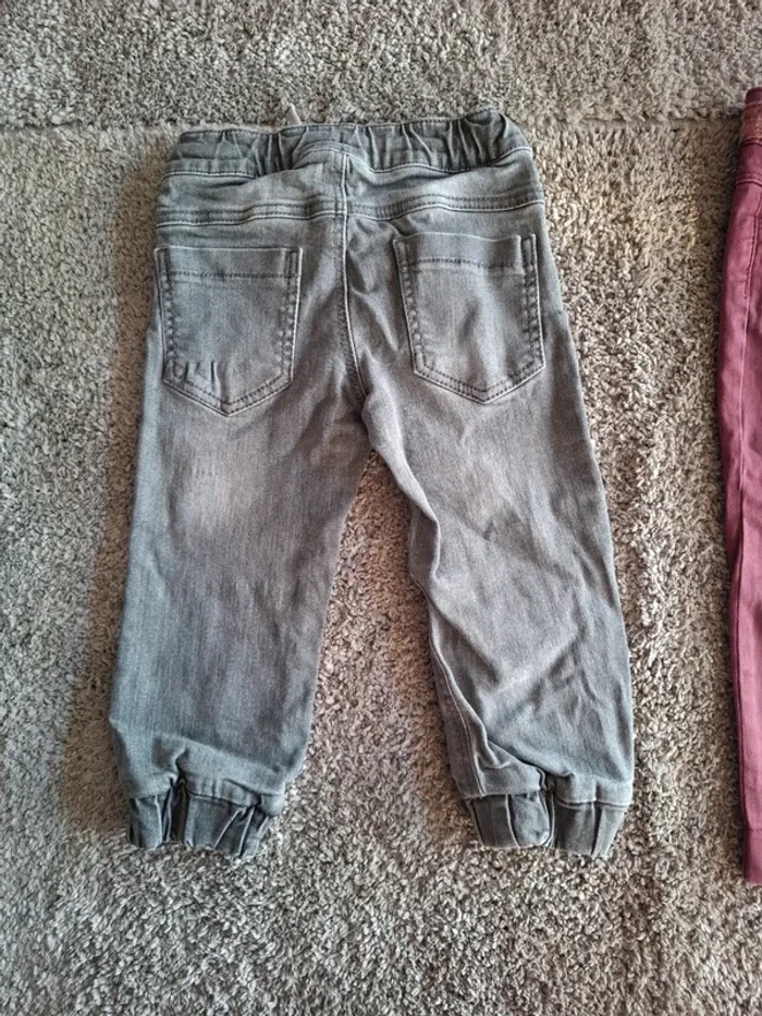 Lot 2 pantalon 18 mois fille - photo numéro 3