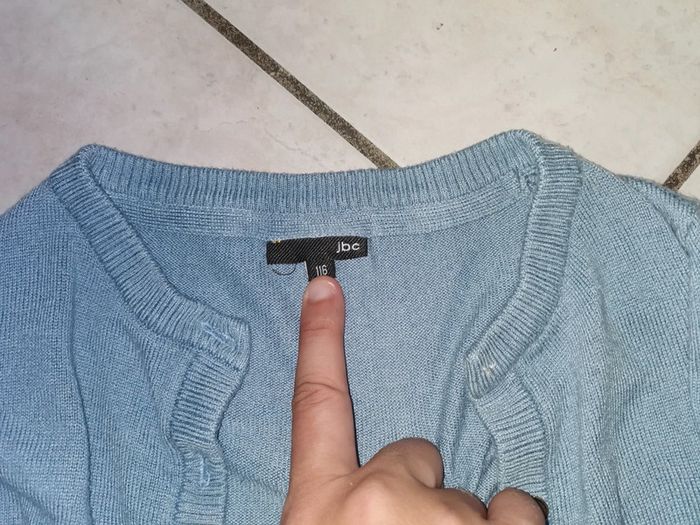 Gilet bleu - photo numéro 2