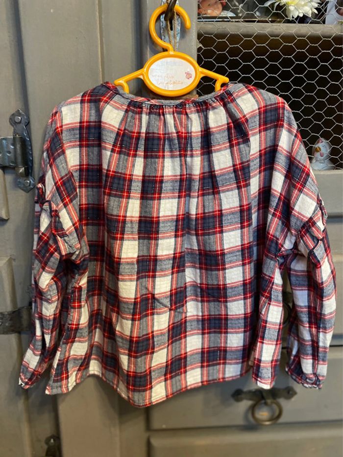 Chemise à carreaux 🌸 Tape à l’œil 5ans - photo numéro 4