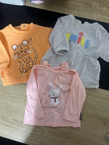 Lot de 3 haut mi saison