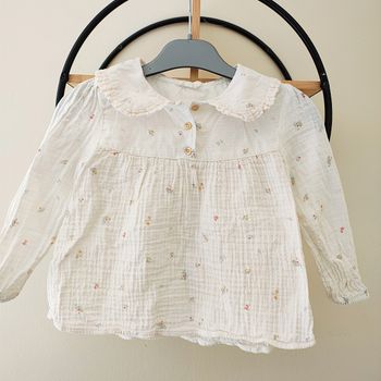 4 ans blouse Teeshirt a col orchestra 