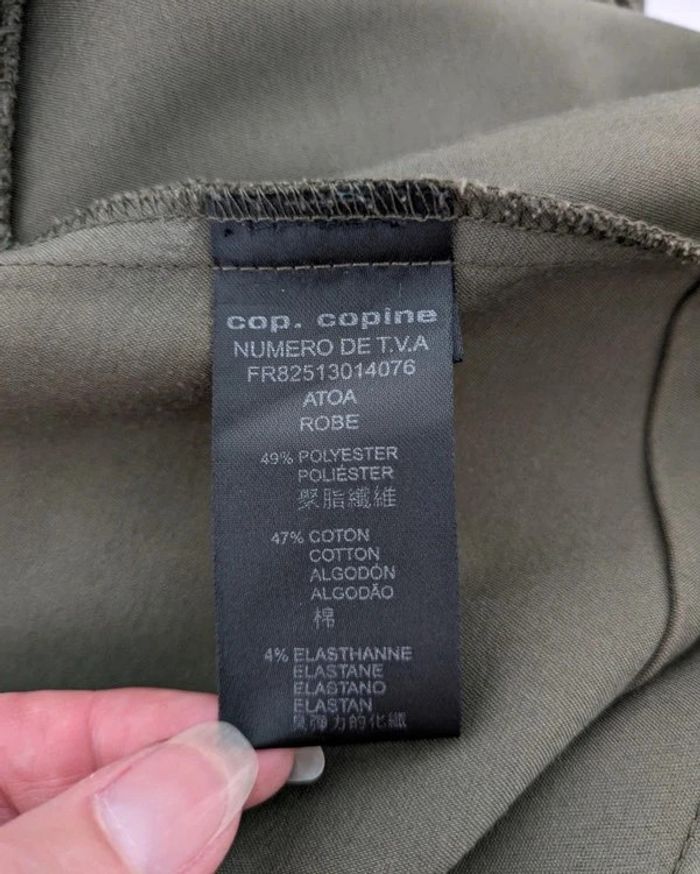 Robe chic manches 3/4 - Cop Copine - taille 36 - photo numéro 6