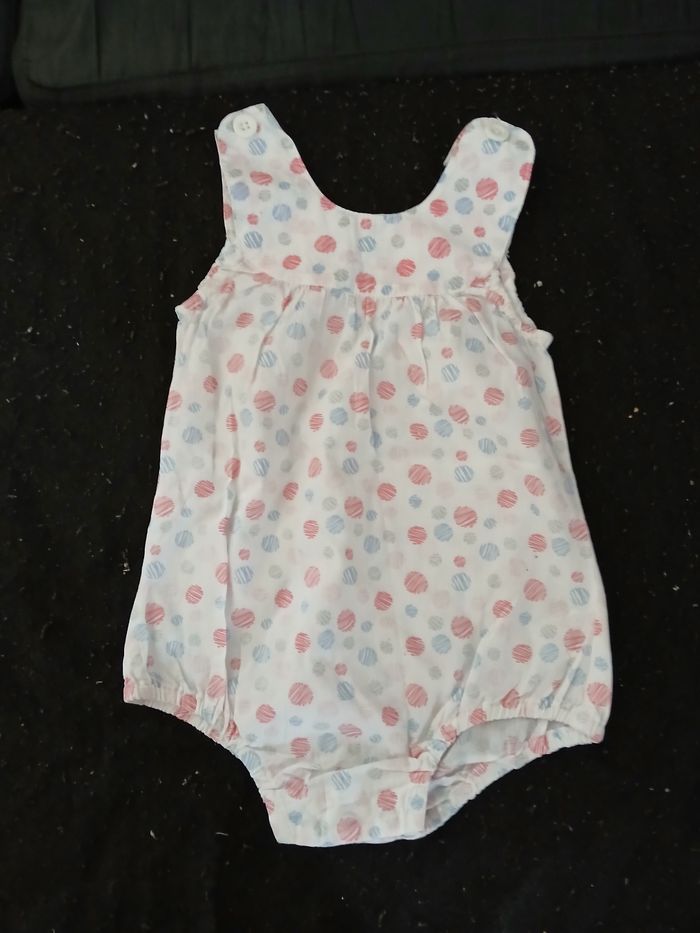 Lot de 2 grenouillères 18 mois fille - photo numéro 3