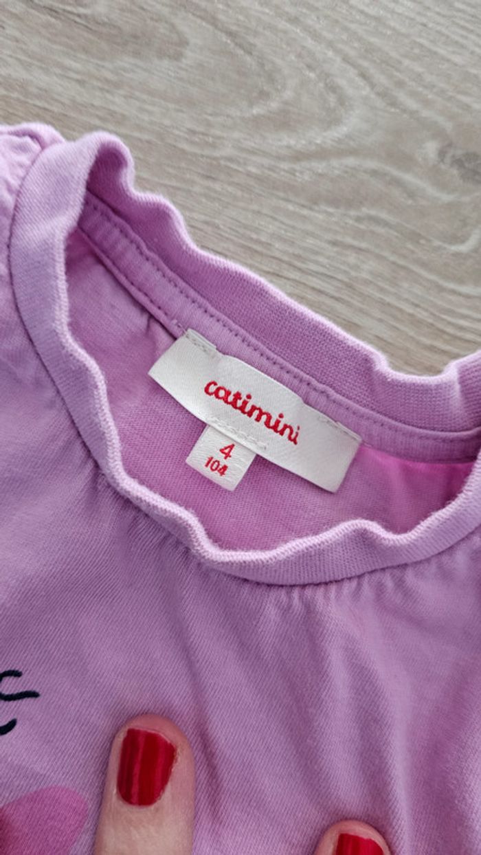 Lot 4 t shirt 4 ans IKKS Catimini Sergent major Desigual - photo numéro 5