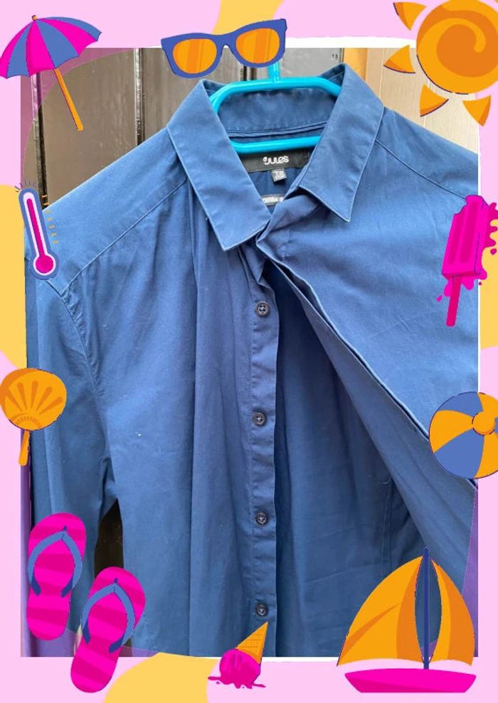 Chemise Jules extra slim Taille 2 37/38 - photo numéro 2
