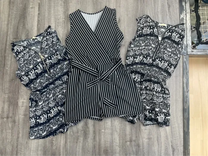 Lot de 3 combishorts
