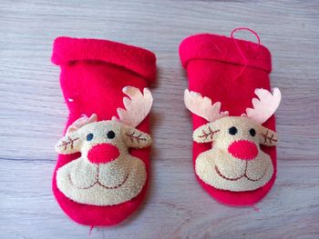 Chaussettes / Chaussons Bébé Theme Noel