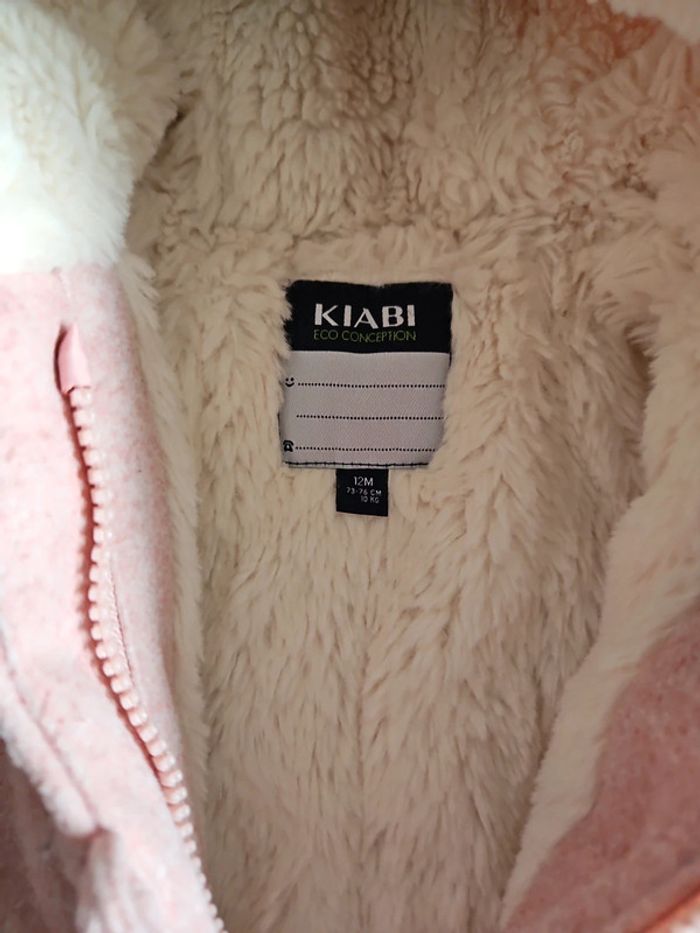 Manteau chaud bébé fille Kiabi 12 mois BBF2 - photo numéro 6