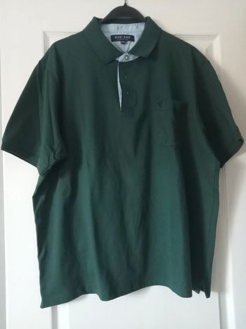 polo vert foncé neuf sans étiquette XXL