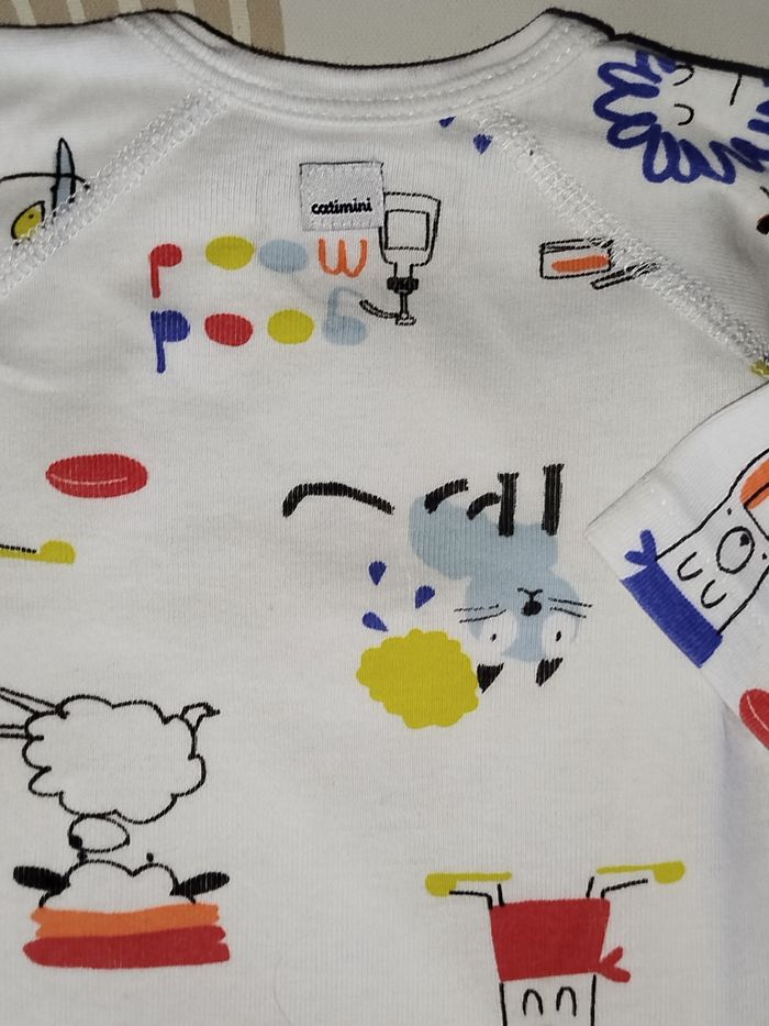 👶 Catimini Body garçon 3 mois - photo numéro 2