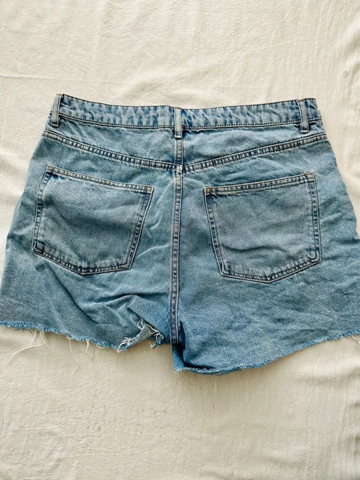 Short en jean H&M T44 - photo numéro 6